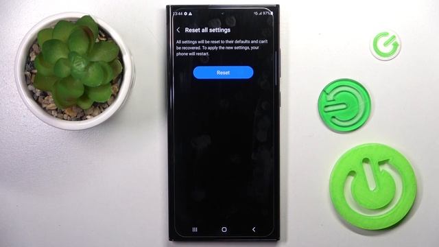 How To Reset All Settings On SAMSUNG Galaxy S23 Ultra? #s23ultra