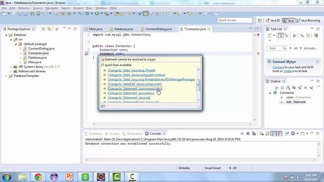 Java Database Project | java tutorial | JDBC смотреть онлайн