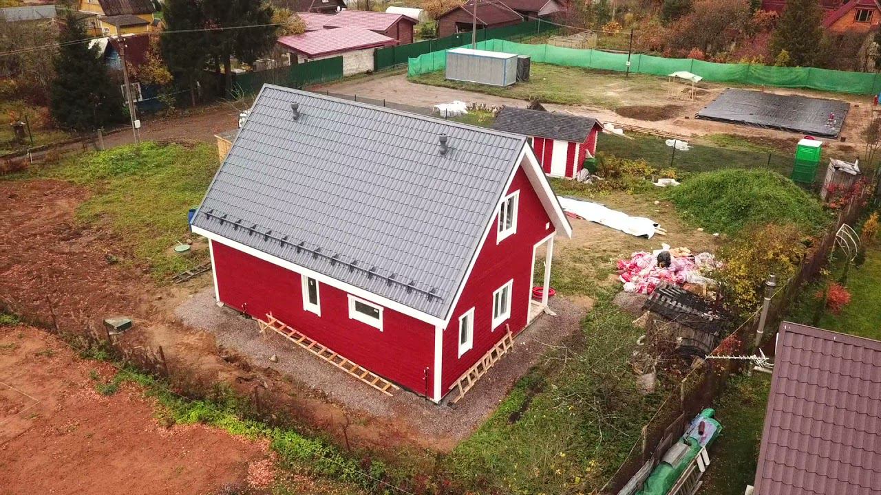 Отзыв о строительстве каркасного дома в ТСН Красное знамя смотреть онлайн