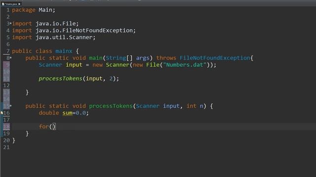 Building Java Programs || CH6 (File Processing) || using scanner as a parameter, reading in a file смотреть онлайн