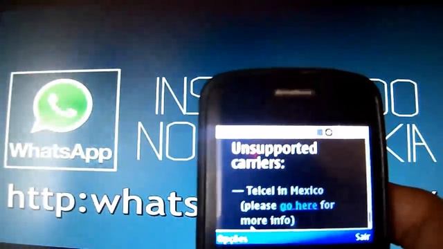 Como Baixar e Instalar o WhatsApp no Nokia C3 Java s40 Passo a Passo смотреть онлайн