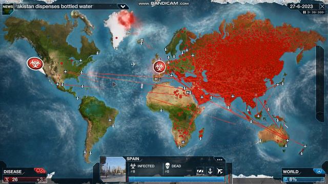 Plague Inc: Evolved - Prion on Mega Brutal смотреть онлайн
