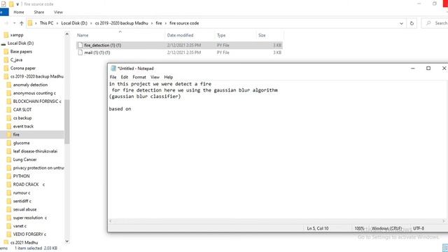 Forest fire detection using python and machine learn algorithm смотреть онлайн
