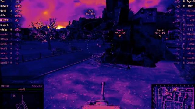 Тепловизор.World of tanks 2012 06 02 *HD* смотреть онлайн