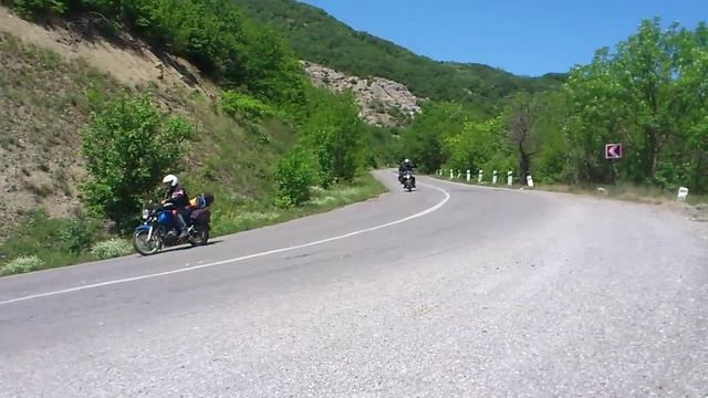 Мотопробег "Крым 2013". Серпантины горного Крыма. смотреть онлайн