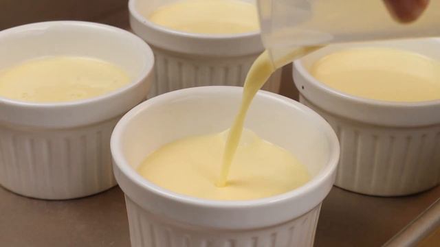 How to make simple Creme Brulee cream | Great Dessert | Fat and crispy смотреть онлайн