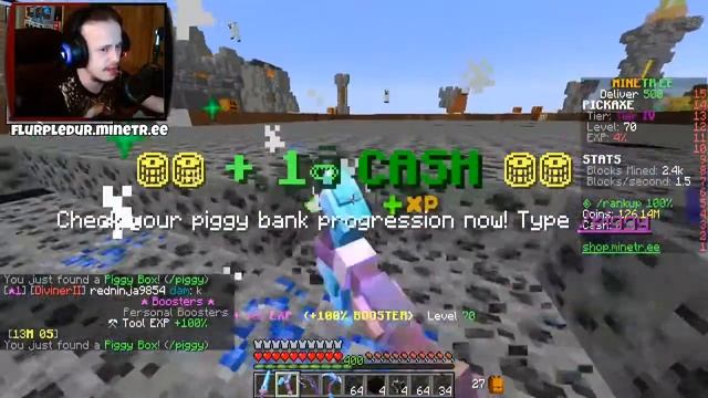 Becoming a Master Miner in Minecraft Prisons! | Ore Hunt #5 (Minetree) смотреть онлайн