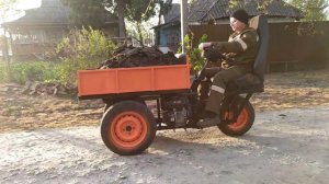 Трёх колёсный мини Думпер ( мототачка)