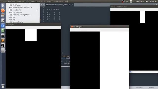 OpenCV Python Tutorial For Beginners 11- Bitwise Operations (bitwise AND, OR, NOT and XOR) смотреть онлайн