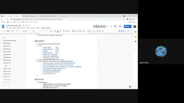 Grafana Loki Community Call 2021-08-05 смотреть онлайн