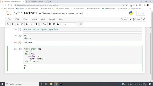 Brian Kernighan’s Algorithm | Python | Castor Classes смотреть онлайн