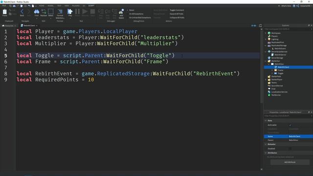 How to make a Rebirth System in Roblox Studio смотреть онлайн