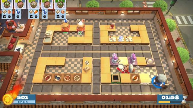 Overcooked! 2 All You Can Eat Kevin 6 4 Stars смотреть онлайн