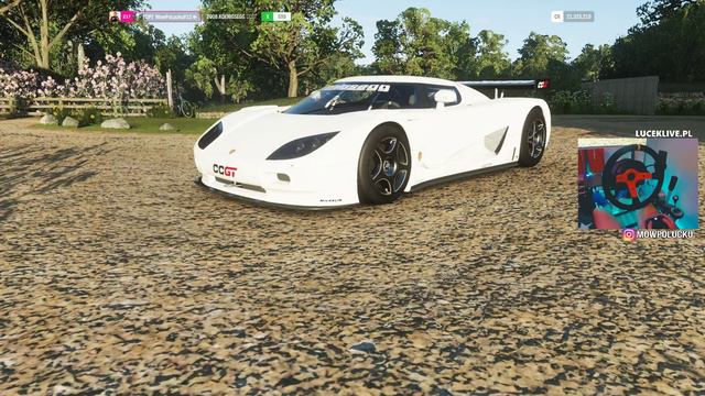 Koenigsegg CCGT 1100kg i 1500hp! :O Sprawdźmy jak lata :D \ Forza Horizon 4 смотреть онлайн