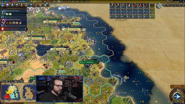 CIVILIZATION 6 - Nubia (Deity) - A MANY WARS AMANITORE - Part 24 - NEW FRONTIER PASS (MODDED) смотреть онлайн