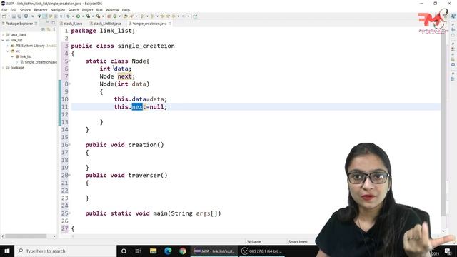 Singly Linked List - Creation & Traversal (Concept + Java Code) | DSA Using Java #8 смотреть онлайн