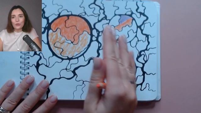 Основные ошибки при внесении цвета в нейрографике. смотреть онлайн