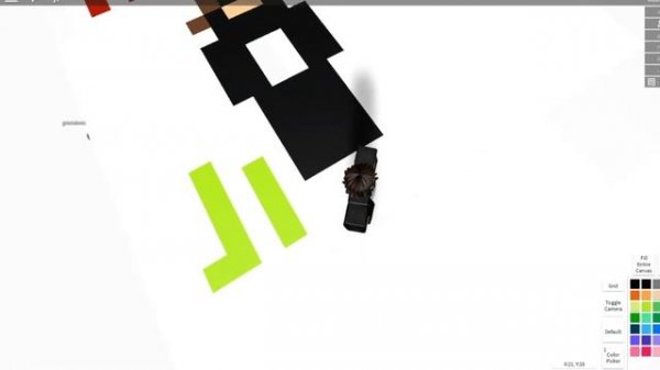 Drawing myself | Pixel Art Creator | Roblox