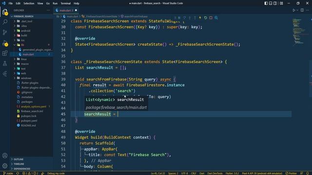 Flutter Tutorial - Search & Filter Data From Firebase in Flutter Application смотреть онлайн