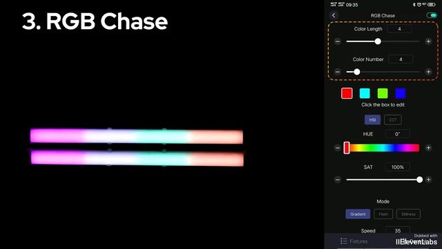 3 пиксельных световых эффекта | Godox KNOWLED TP