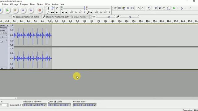 Audacity - Copié collé - Tutoriel collège смотреть онлайн
