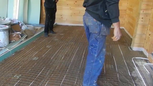 теплый пол в своем доме,технология и метод укладки смотреть онлайн