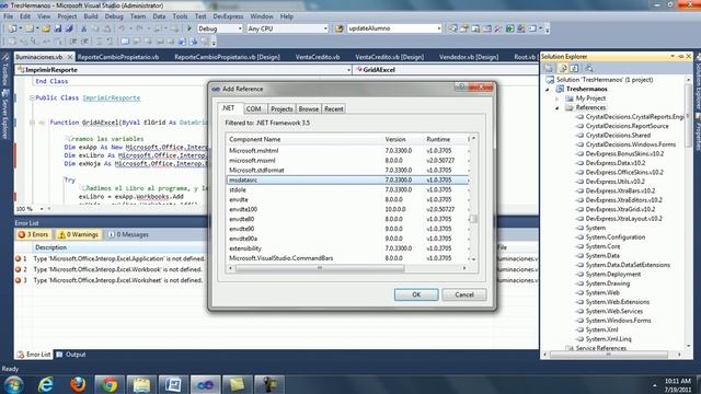 Agregar Referencia Excel смотреть онлайн