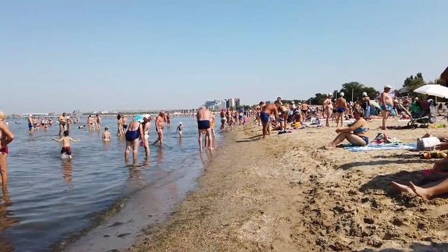 Анапа в сентябре - Пляжи песчаные в городе смотреть онлайн