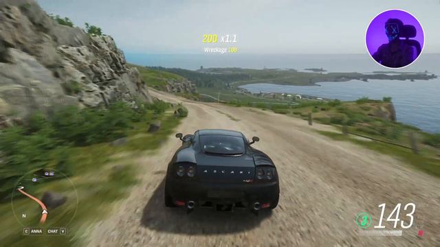 Redefining Supercar Greatness: Ascari KZ1's Epic Run in Forza Horizon 4! смотреть онлайн
