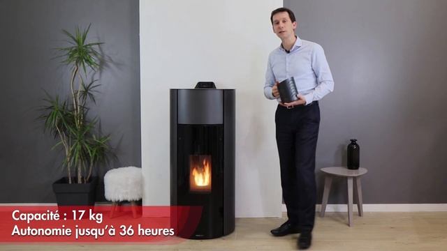 Poêle à granulés - Sia 8 kW - TURBO FONTE смотреть онлайн