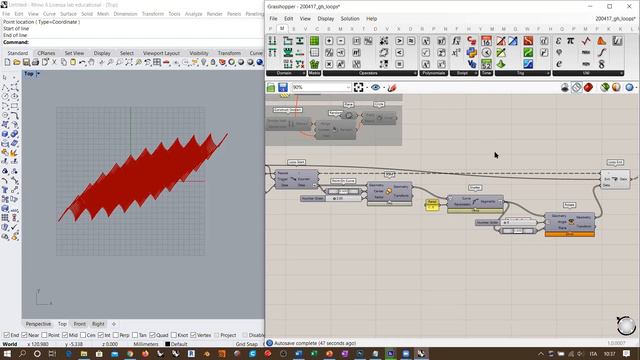 Grasshopper webinar - Loops (Anemone) смотреть онлайн