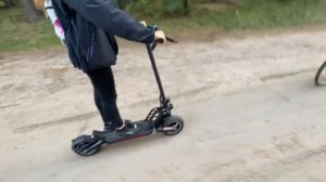 KUGOO G2 PRO, ПЕРВЫЕ ВПЕЧАТЛЕНИЯ ОТ САМОКАТА (ТЕСТ ДРАЙВ) ТАНКИ ГРЯЗИ НЕ БОЯТСЯ #kugoog2pro #kugoo