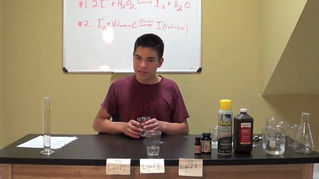Home Science: Vitamin C Iodine Clock