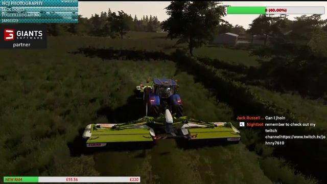 fs19 meadowgrove on the open server with triple screens смотреть онлайн