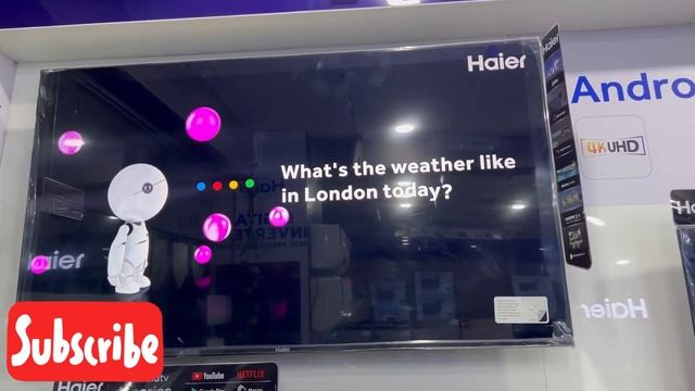 Haier led tv prices & reviews || Best android TV || new android LED TV || haier android TV || 4k tv смотреть онлайн