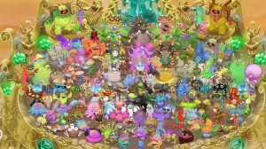 full song in gold island/полная песня на острове золота❤ My singing monsters