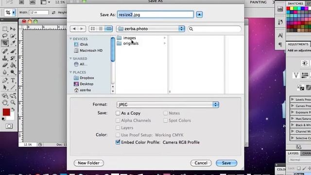 Cropping and resizing images in Photoshop смотреть онлайн