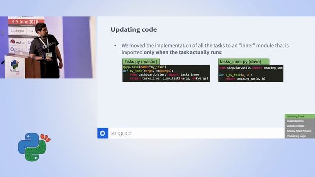 6 Advanced Celery Tricks Itamar Hartstein PyCon Israel 2018 смотреть онлайн