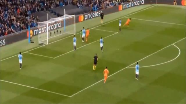 Maxwel Cornet GOAL - Manchester City vs Lyon 0-1 смотреть онлайн