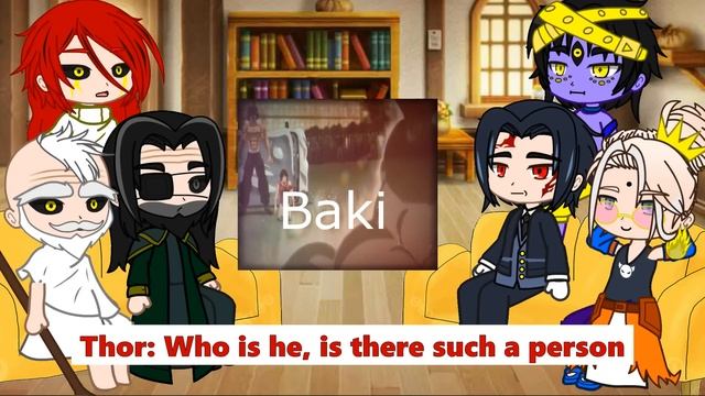 Gods React To Baki Hanma | Record of Ragnarok | Gacha react смотреть онлайн