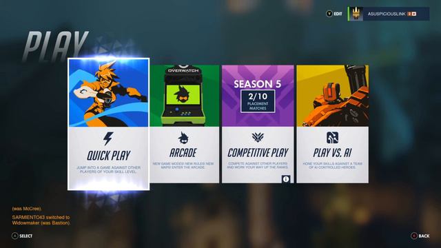Playing Overwatch/Rocket League... Because Reaper told us to смотреть онлайн
