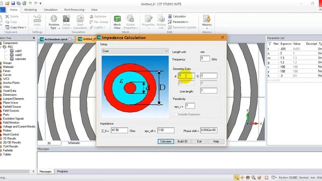 Design Archimedean spiral antenna connected to coax смотреть онлайн