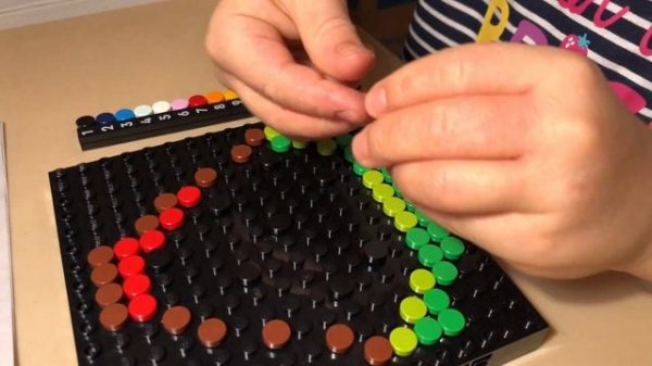 ? #lego LEGO ART - собираю АРБУЗ LEGO 21226 CREATE TOGETHER ART PROJECT - assembling WATERMELON