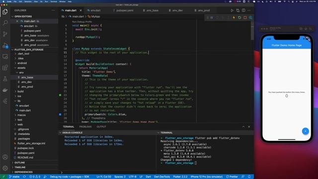 FlutterBites: Environment Variables смотреть онлайн