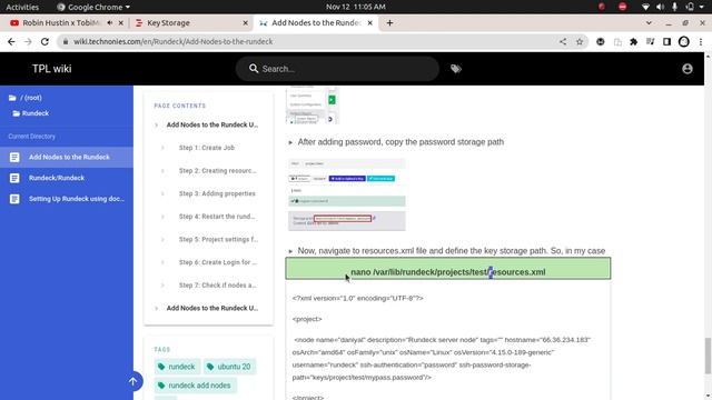 How to add node on rundeck using password authentication смотреть онлайн