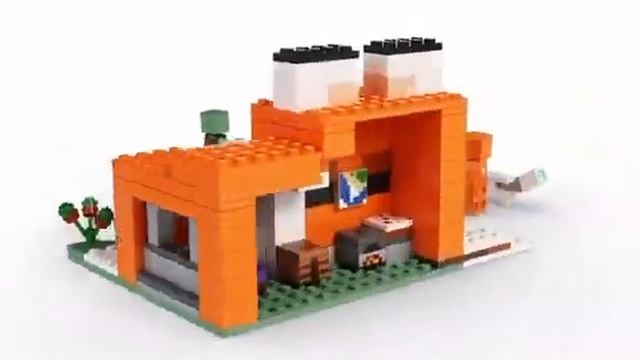 Лего my world Лисья Хижина смотреть онлайн