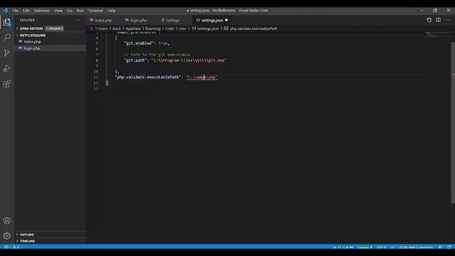 cannot validate since a php installation could not be found use setting php.validate.executablepath смотреть онлайн