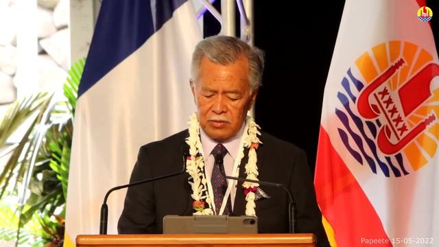 Pacific Ocean Commissioner Henry Puna address at Blue Climate Summit in French Polynesia смотреть онлайн