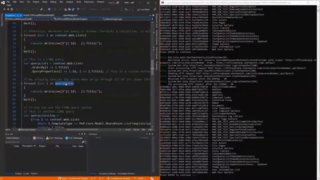 Querying and Paging data with PnP Core SDK смотреть онлайн