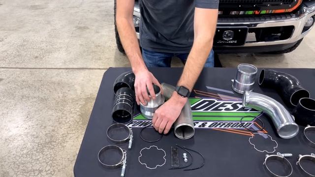 ZZ Diesel Intercooler Pipe And Boot Kits, 2011-2016 Ford 6.7L Powerstroke